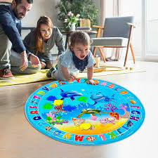 🌊 Cool Splash Sensory Mat 💦 – Perfect Summer Playtime for Kids 👶,Cat & Pets 🐾